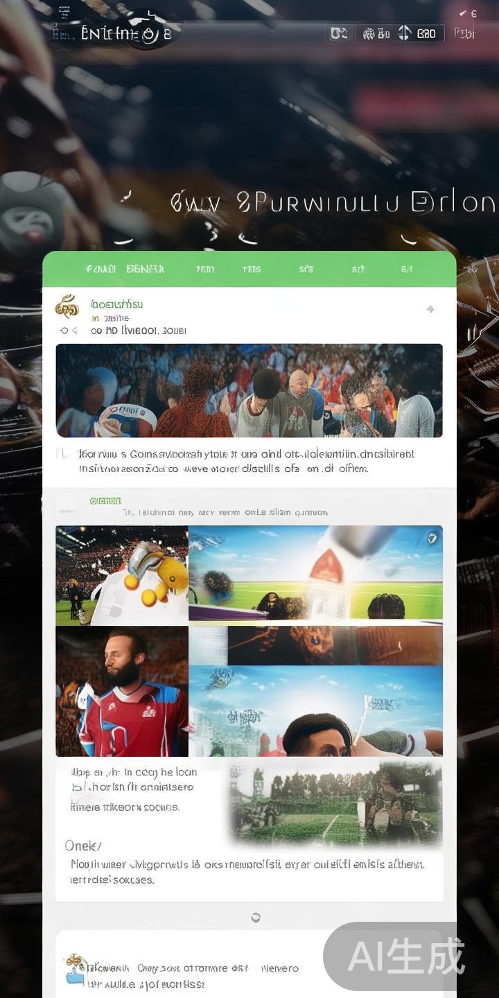 平台内设有评论区、论坛等模块，使体育爱好者可以分享